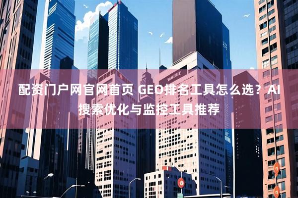 配资门户网官网首页 GEO排名工具怎么选？AI搜索优化与监控工具推荐